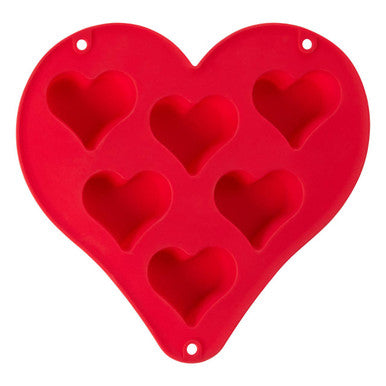 Mimo 6 Cup Heart Cake Pan