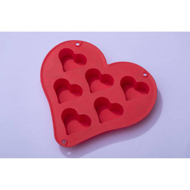 Mimo 6 Cup Heart Cake Pan