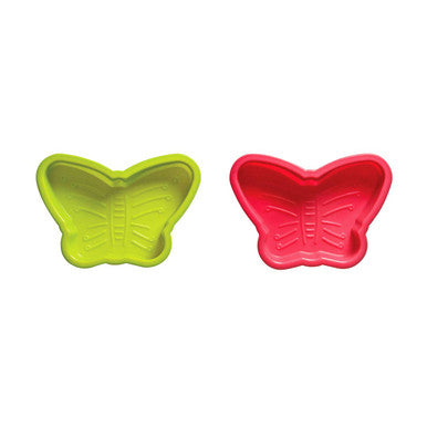 Silicone Baking Set Of Two Butterflies Cake Moulds