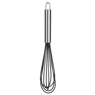 Black Silicone Whisk