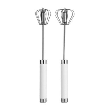 Zamin Set Of 2 Press Spin Whisks