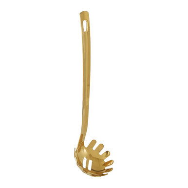 Freya Gold Finish Spaghetti Spoon