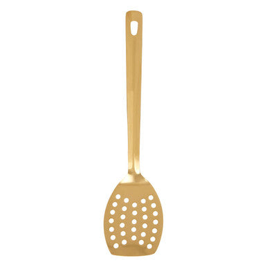 Freya Gold Finish Slotted Turner