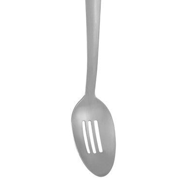 Hera Brushed Finish Slotted Spoon