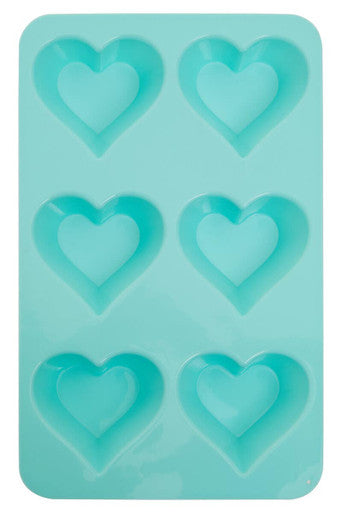 Zing Pastel Green Heart Shape Cake Mould