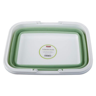 Averill Collapsible Laundry Basket In Green