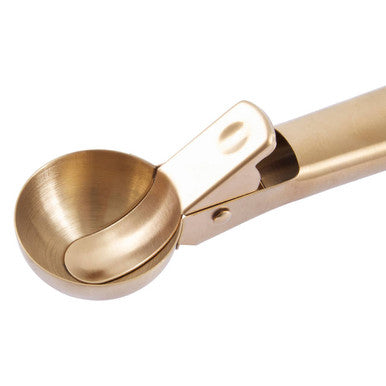 Barron Light Gold Finish Ice Cream Scoop