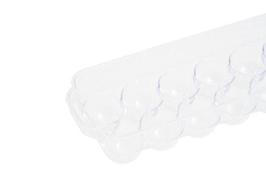 Romm Clear Plastic 14 Egg Storage Tray With Lid