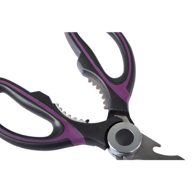 Zing Black And Purple Scissors