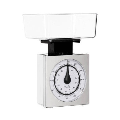 Olivier 3kg Chrome Effect Kitchen Scale