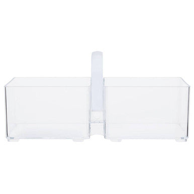 Romm Clear Plastic Kitchen Organiser With Handle