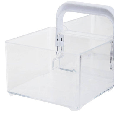 Romm Clear Plastic Kitchen Organiser With Handle