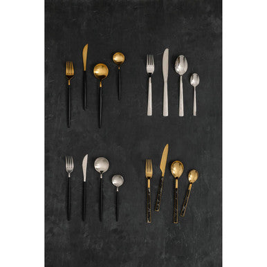 Avie 16 Piece Deco Cutlery Set