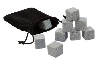 Wilson Set Of 9 Granite Ice Rocks