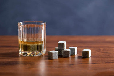 Wilson Set Of 9 Granite Ice Rocks