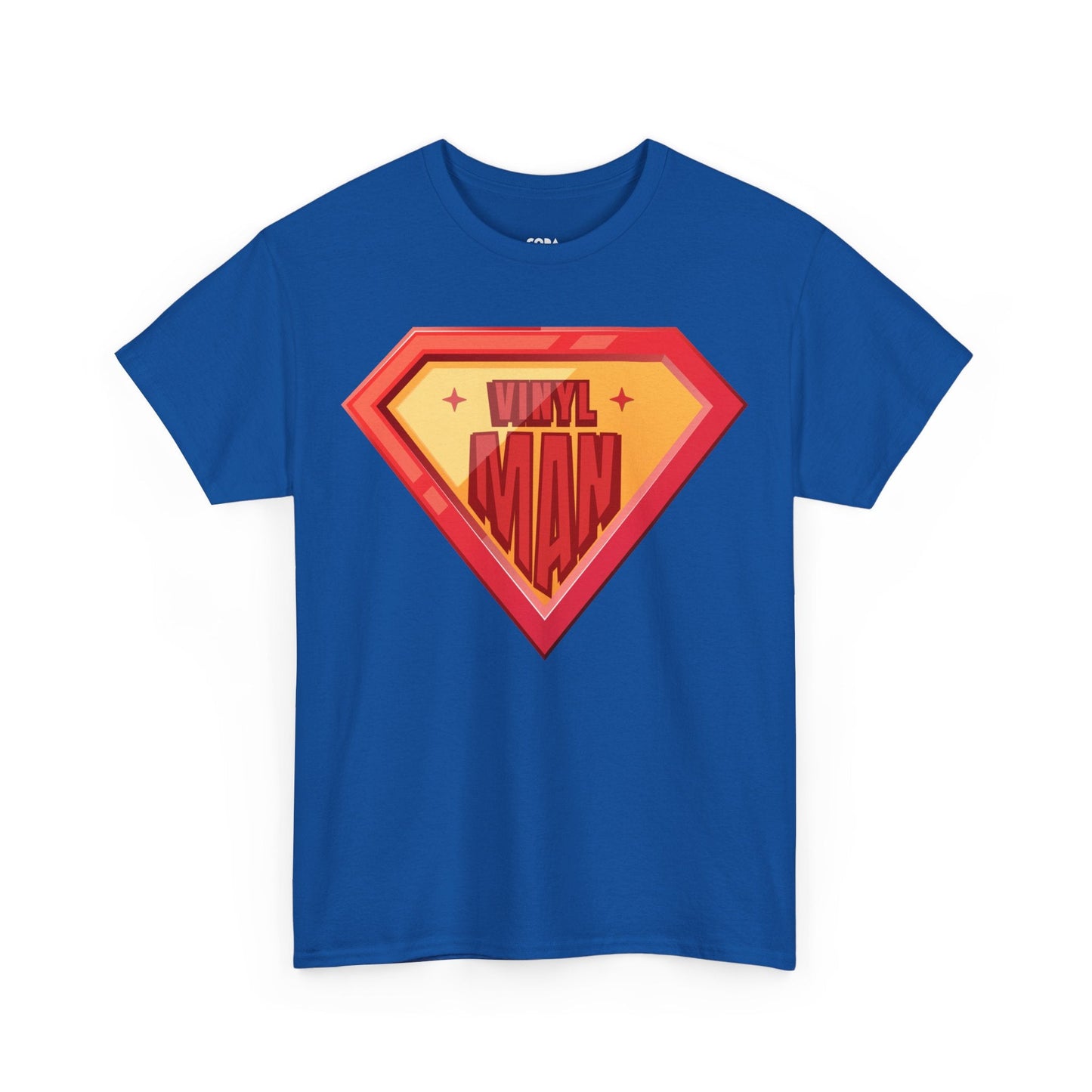 'Vinyl Man' Men's Superhero T-Shirt