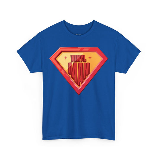 'Vinyl Man' Men's Superhero T-Shirt
