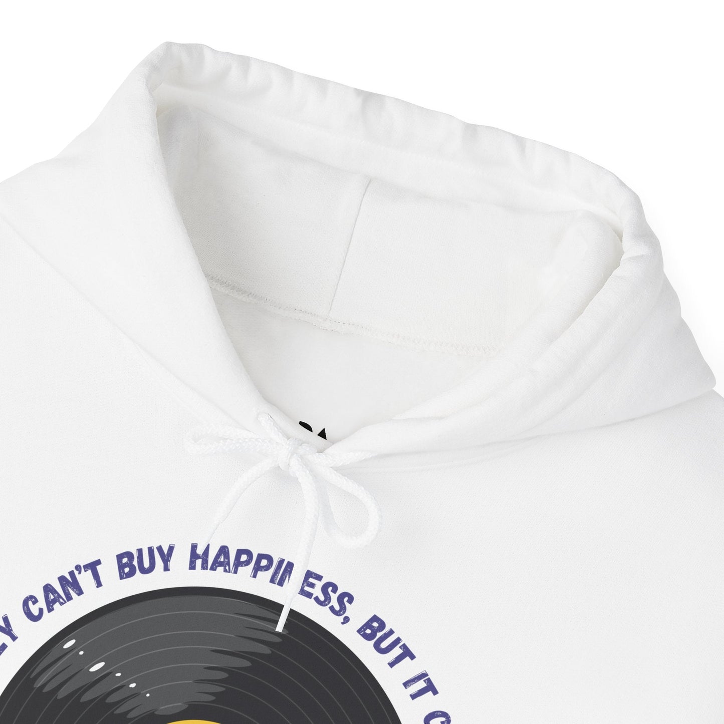 'Money Can't Buy Happiness, But It Can Buy Vinyl' Men's Hoodie