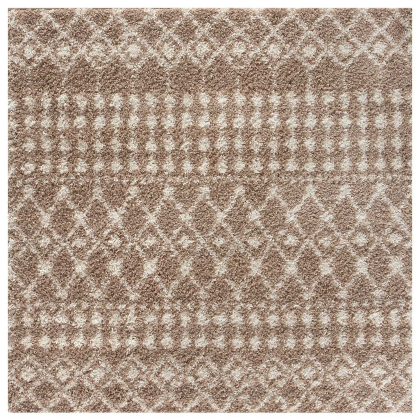 Moroccan Beige Shaggy Rug | 1020