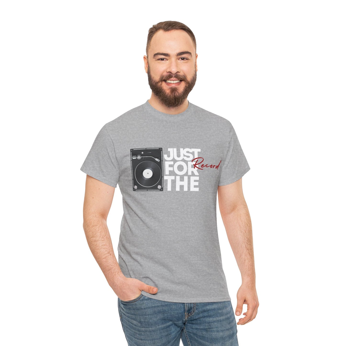'Just for the Record' Men's Vinyl T-Shirt