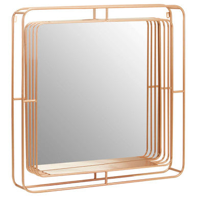 Yaxi Mirror Faux Champagne Gold Foil