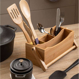 Aleki Bamboo Utensil Or Cutlery Holder