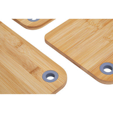 Aleki Set Of Three Chopping And Serving Boards With Rings