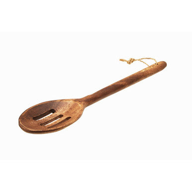 Kora Acacia Wood Slotted Spoon