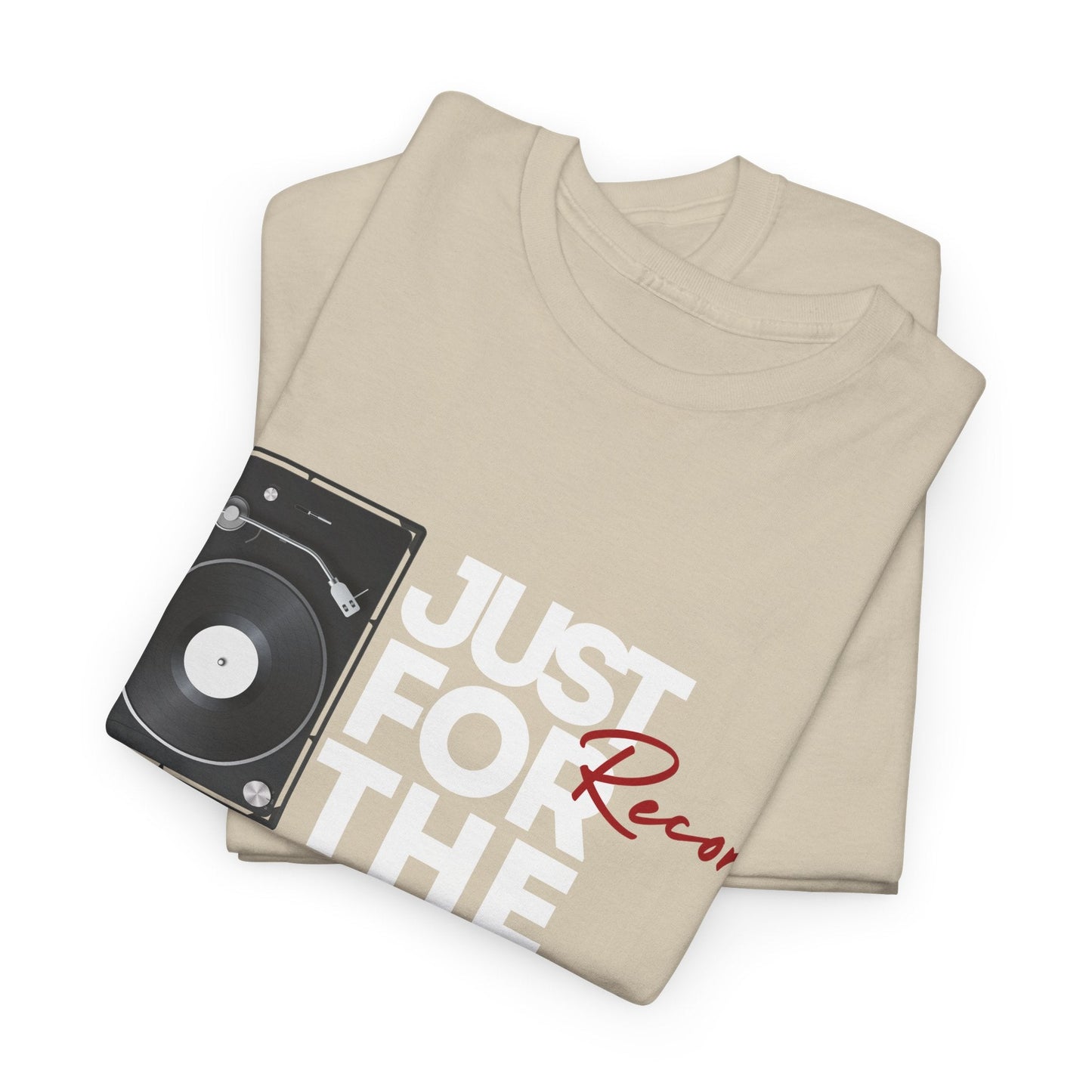 'Just for the Record' Men's Vinyl T-Shirt