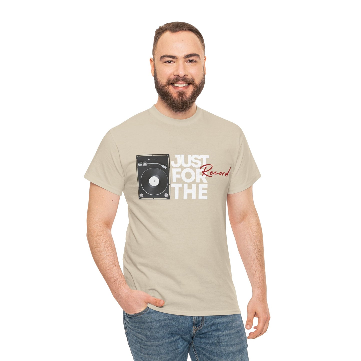 'Just for the Record' Men's Vinyl T-Shirt