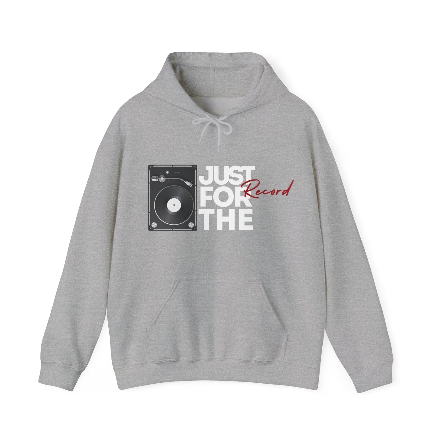 'Just for the Record' Men's Hoodie