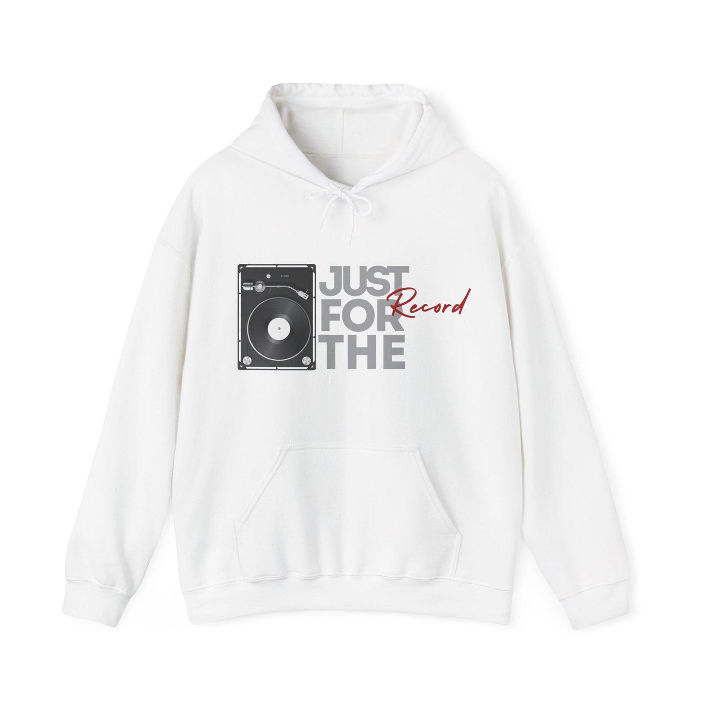 'Just for the Record' Men's Hoodie
