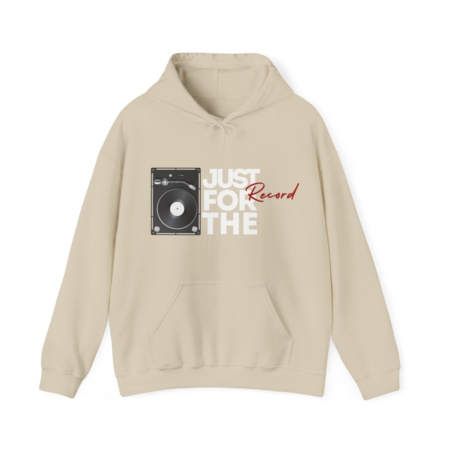 'Just for the Record' Men's Hoodie