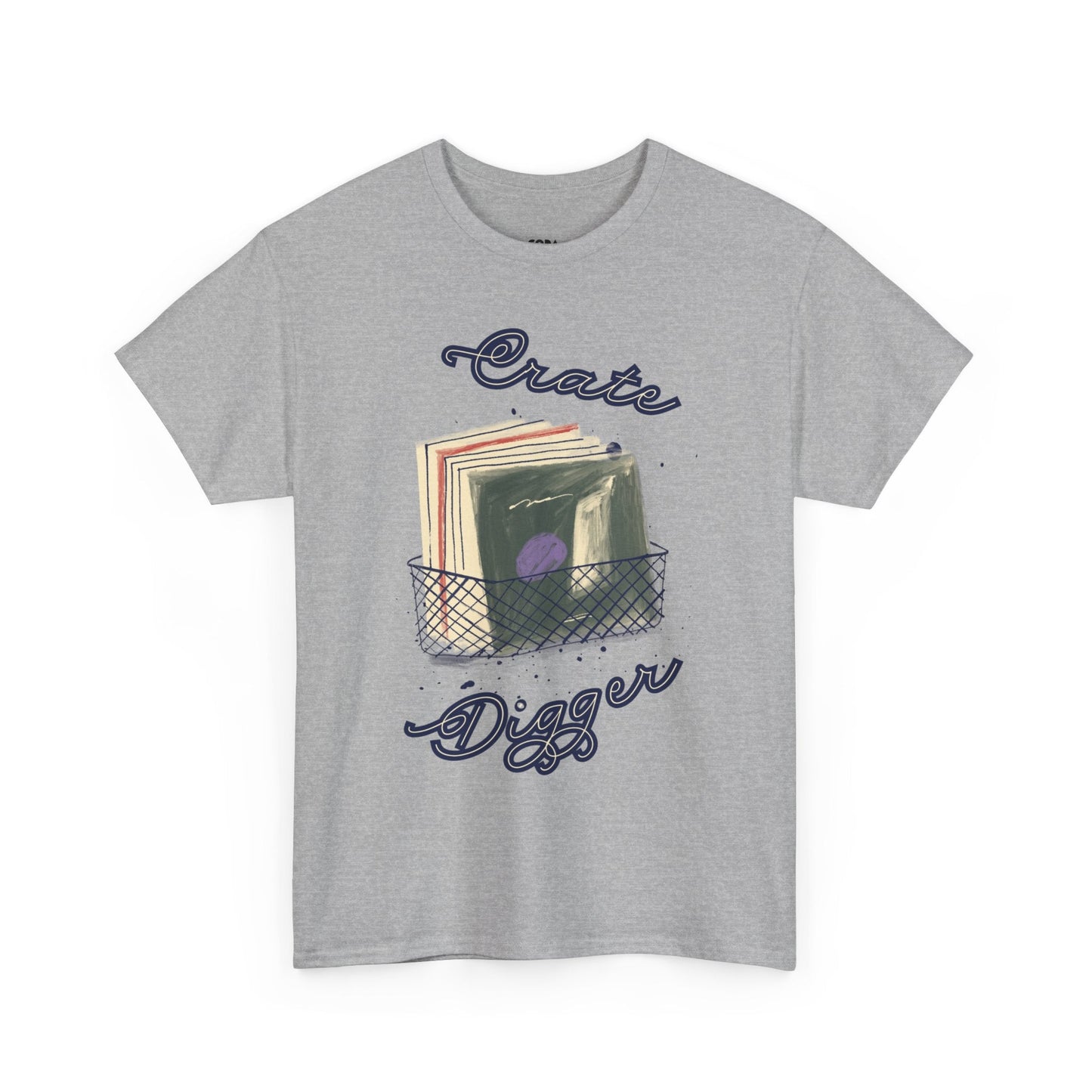 'Crate Digger' Vinyl Records Men's T-Shirt