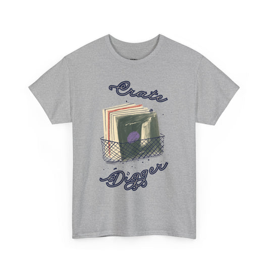 'Crate Digger' Vinyl Records Men's T-Shirt