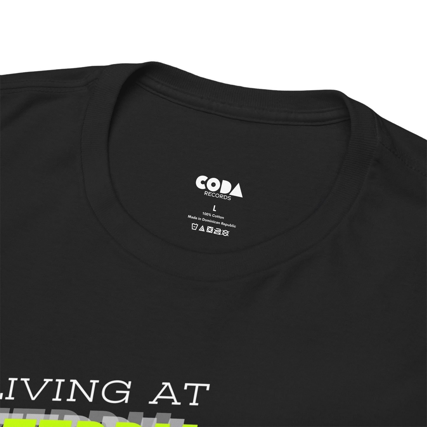 'Living at 33rpm' Flouro Men's T-Shirt