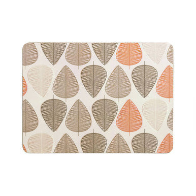 Orange Leaf Set Of Four Placemats