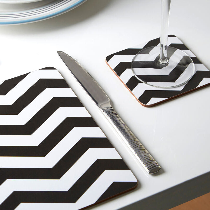 Chevron Set Of Four Coasters
