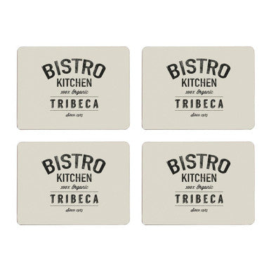 Bistro Set Of Four Placemats