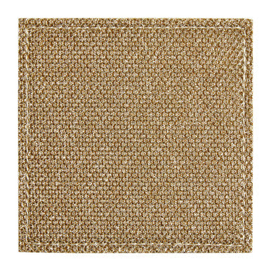 Set Of 4 Gold Glitter Coasters
