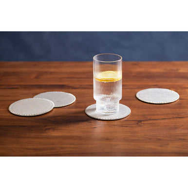 Knightsbridge Set Of 4 Round Coasters