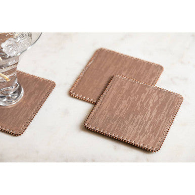 Knightsbridge Set Of 4 Square Coasters