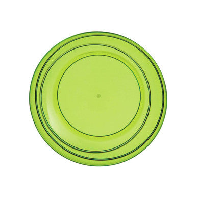 Green Plastic Small Summer Plate