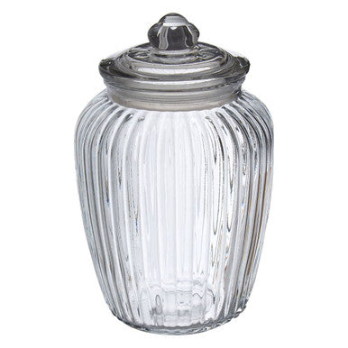 Vintage Design Glass Storage Jar   2280Ml