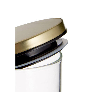 Freska Gold Lid Storage Jar   700Ml