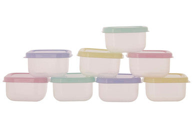 Set Of 8 Assorted Mini Storage Containers
