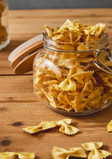 Luca Square 800Ml Glass Jar With Wooden Lid