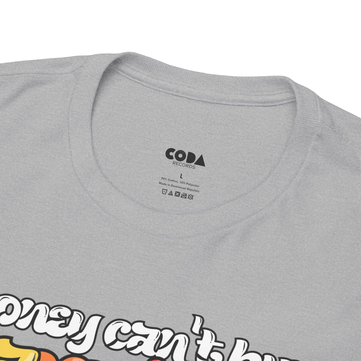 'Money can't buy happiness' Men's Vinyl T-Shirt