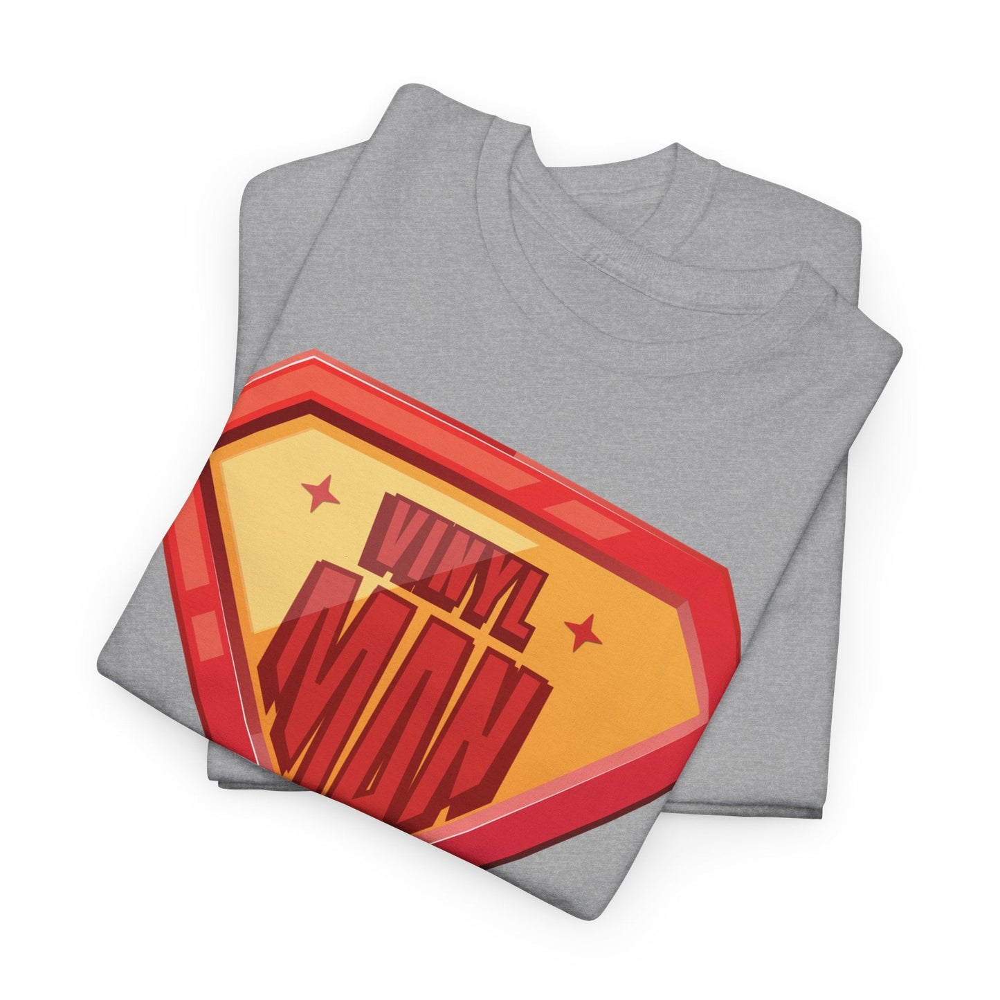 'Vinyl Man' Men's Superhero T-Shirt