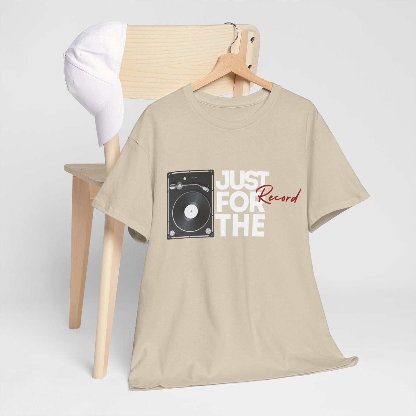 'Just for the Record' Men's Vinyl T-Shirt